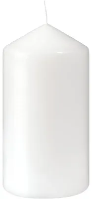 Produktbild von Stumpenkerzen, ca. 60h 150 x 80 mm weiß | Packung (1 Stück)