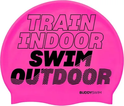 Produktbild von Buddyswim Tso Badekappe Rosa  Rosa One Size