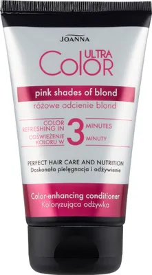 Productafbeelding van Joanna Ultra Color Conditioner - Roze Blond, 100g