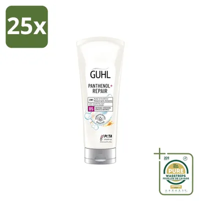 Zdjęcie produktu dla 25 sztuk: Maska i odżywka 2 w 1 Guhl Panthenol+ Repair - 200 ml - Opakowanie zbiorcze