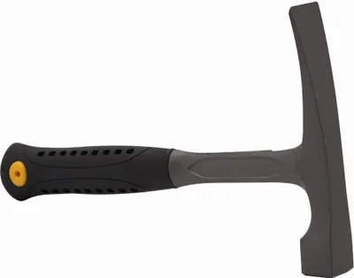 Image de Ironside 100-151 Marteau de maçon avec poignée souple, noir/naturel