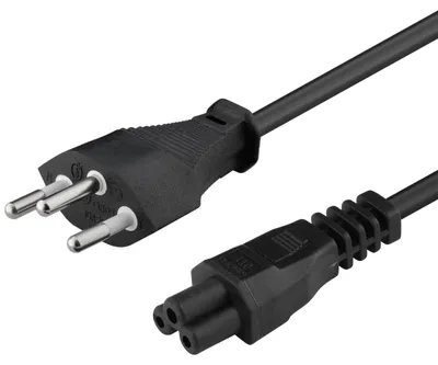 Produktbild von PremiumCord Netzkabel 230V für Laptop, Stromkabel mit Schweiz Stecker auf Kaltge