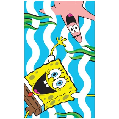 Produktbild von Kinderzimmerhandtuch 30x50 Spongebob Sommer