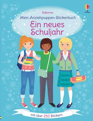 Produktbild von Mein Anziehpuppen-Stickerbuch: Ein neues Schuljahr