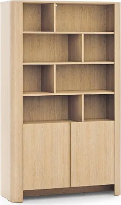 Produktbild von YOURHOUSE24 Regal Bari K-103 103x170x39 cm (Farbe: Eiche)