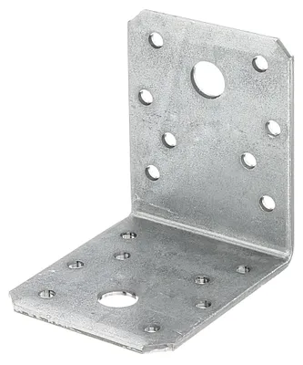 Winkelverbinder, Stahl verzinkt, 70x55x70 mm, 10 Stück