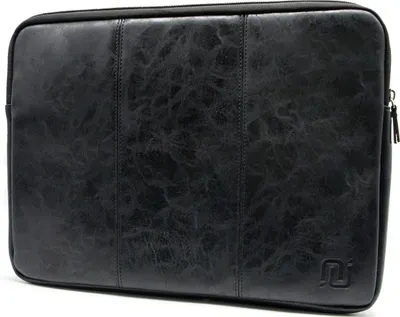 Produktbild von Negotia Vintage Abbey - Laptophülle 14 Zoll Kunstleder Huawei Matebook d 14 Hülle Laptoptasche 14 Zoll Notebooktasche 14 Zoll - Schwarz