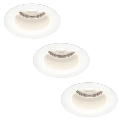 Produktbild von hoftronic LED Einbaustrahler 3,8W 270 Lumen 6000K Weiß IP65 3er Set