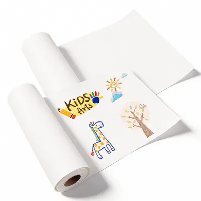 Image de Lot de 2 rouleaux de papier pour dessin, idéal pour les artistes et les projets créatifs