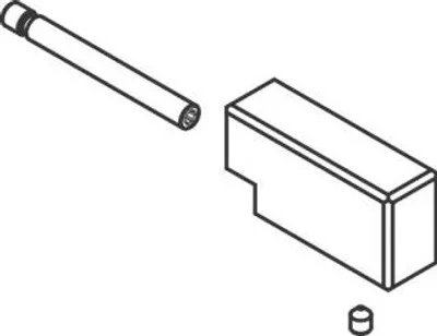 Produktbild von AXOR Axor 93583000or Edge Zugknopf 3-Loch Einhebel
