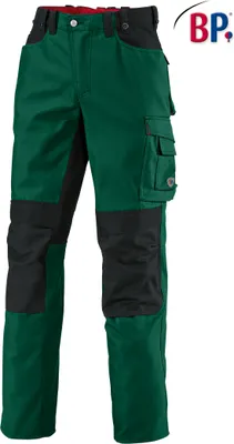 Produktbild von BP® Arbeitshose - mittelgrün/schwarz - 58n