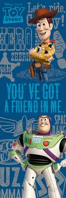 Image de Toy Story - Affiche de porte - Tu as un ami