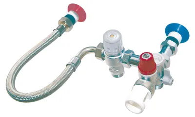 Productafbeelding van Veiligheidsset voor boilers tot 10 kW, compleet met thermostaat