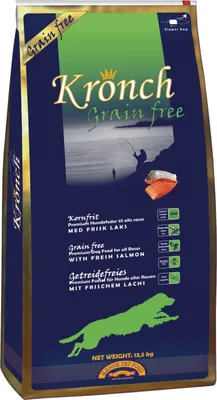 Produktbild von Henne Pet Food Kronch Grainfree Trockenfutter Vollwertfutter für Hunde 13,5kg