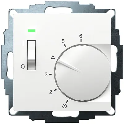 Immagine prodotto di EBERLE UTE 1015-RAL9016-G-55 Termostato ambiente da incasso da 5 a 30 °C