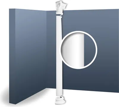 Produktbild von Orac Decor KC1H LUXXUS Halbsäulen Set Komplettset