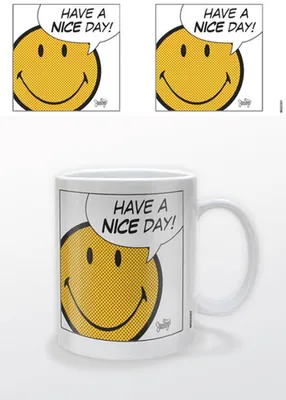 Produktbild von Smiley Keramiktasse - Have a nice day (320 ml)