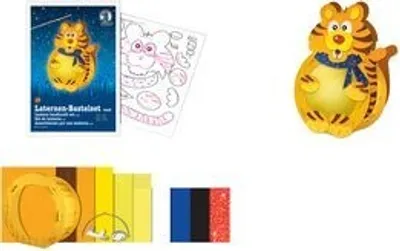 Produktbild von URSUS Laternen-Bastelset 29 Tiger
