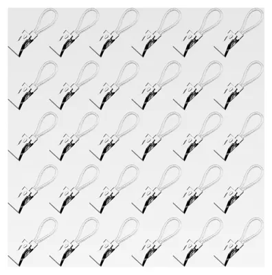 Produktbild von 30 Stück Handtuchclips zum Aufhängen aus Edelstahl
