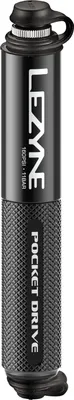 Lezyne Fahrrad Minipumpe CNC Pocket Drive - schwarz-glänzend