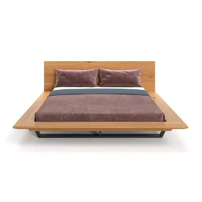 Produktbild von Massivholzbett Nova Loft-Bett 140x200 cm, Eiche, Designermöbel