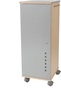 Produktbild von rocada Caddy Bürowagen buche 5 Ebenen 47,0 x 42,4 x 120,0 cm