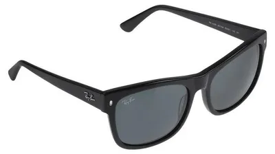 Produktbild von Ray-Ban RB4428 601/39 Sonnenbrille Schwarz glänzend Dunkelgrau Gr. 56