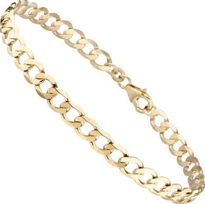 Produktbild von Panzerarmband 333 Gold Gelbgold 21 cm Armband Goldarmband