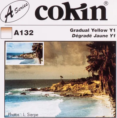 Produktbild von Cokin Filter A132 Größe S halbgelb Y1