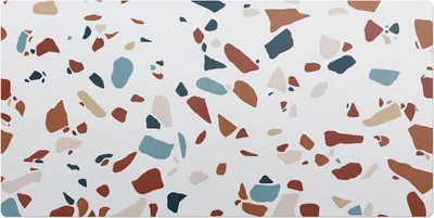 Produktbild von Kieselsteinmosaik– Schreibtischunterlage – Schreibtisch Tischunterlage – 120x60 cm – Unterlage Groß Schreibtischmatte