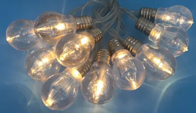 Produktbild von LED-Lichterkette GLÜHLAMPE LED-Dekoleuchte batteriebetrieben Fenster-Tisch-Dekoration