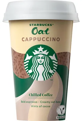 Obrázek produktu pro Starbucks Cappuccino Ovesný kávový nápoj 220 ml