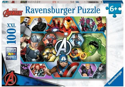 Immagine prodotto di Puzzle Ravensburger Marvel Avengers 100 pezzi Taglia unica