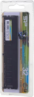 Zdjęcie produktu dla Silicon Power SP032GBLFU320X02, 32 GB, 1 x 32 GB, DDR4, 3200 MHz, 288-pin DIMM
