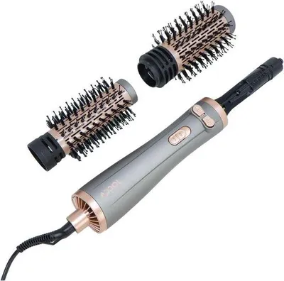 Productafbeelding van Haardroger Borstel - Stijltang Volume - Haar Stylen - Roterende Kop - 1000-1200 W - Zwart