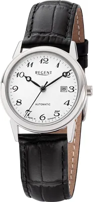 Regent 12190037 Damenuhr Automatik mit Lederband 1