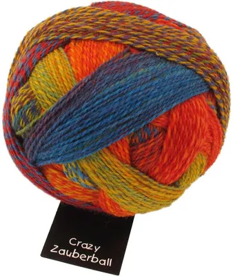 Produktbild von Schoppel Zauberball Crazy,Sockenwolle,100g,75%Schurwolle/25% Polyamid, Fb. 1702 kleine Fische