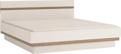 Image de Lit 160 avec cadre en bois Linate
