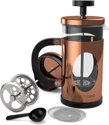 Obrázok produktu pre Malý kávovar na stlačenie 12 oz z nehrdzavejúcej ocele