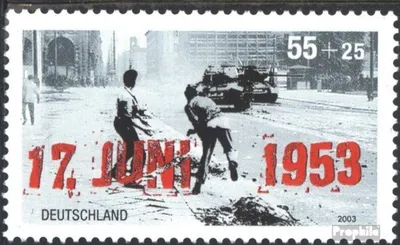 Produktbild von Briefmarken BRD (BR.Deutschland) 2003 Mi 2342 (kompl.Ausg.) gestempelt Volksaufstand