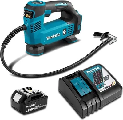 Image de Gonfleur 18V Li-Ion (1x5,0 Ah) avec chargeur rapide - MAKITA DMP180RT