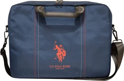 Produktbild von U.S Polo, Laptoptasche / Tablettasche für 15'' Computer, Double Horse, Blau