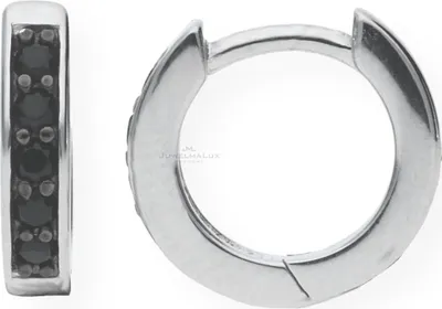 Produktbild von JuwelmaLux Creolen 925 Silber mit Zirkonia JL10-06-0978