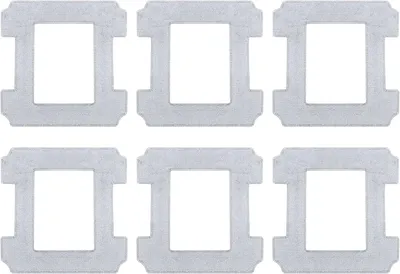 Imagen del producto de Accesorios para robots de limpieza de ventanas, 6 paños de microfibra reutilizables, para la limpieza de ventanas