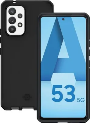 Zdjęcie produktu dla Mobilis SPECTRUM Case solid blk mat-Galaxy A53 5G-Soft bag