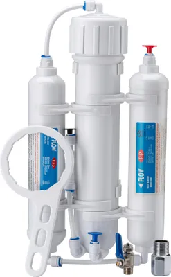 Produktbild von Naturewater 3 stufige Umkehrosmose RO – 190 l/Tag 50 GPD – Osmose Entmineralisierung – Umkehrosmoseanlage Wasserfilter für Trinkwasser