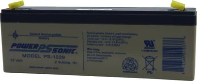 Obrázok produktu pre Powersonic olovená batéria PS-1229L 12,0 V 2,9 Ah