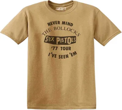 Image de Pistols Seen 'Em Old Gold M T-shirt