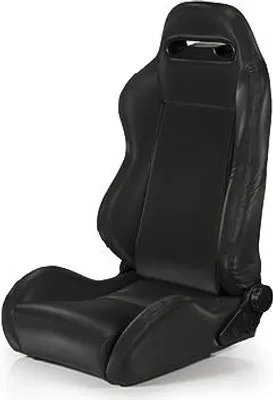 Obrázek produktu pro Závodní sedadlo přední černé závodní sedadlo sportovní sedadlo Jeep CJ Wrangler YJ TJ 76-06