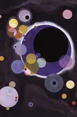 Produktbild von Wassily Kandinsky Kunstdruck Bild - Einige Kreise, 1926 (120 x 180 cm)